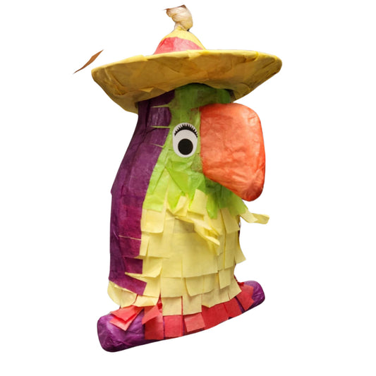 Parrot Pinata Bird Toy Lou Lou Bells Bird Toys