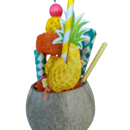 close up 2 of the pinacolda bird toy