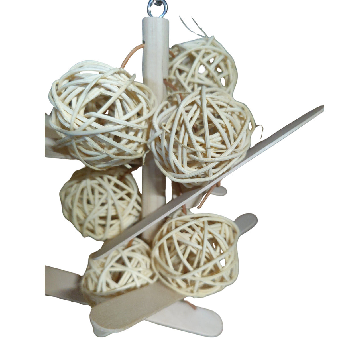 Pop Stick and Cane Ball Bird Toy Lou Lou Bells Bird Toys