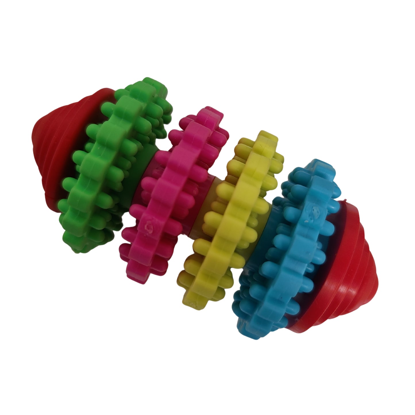 rubber textured foot toy for birds