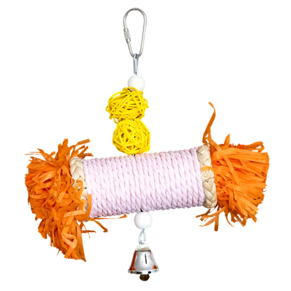 Shredable Tassel Tube Bird Toy