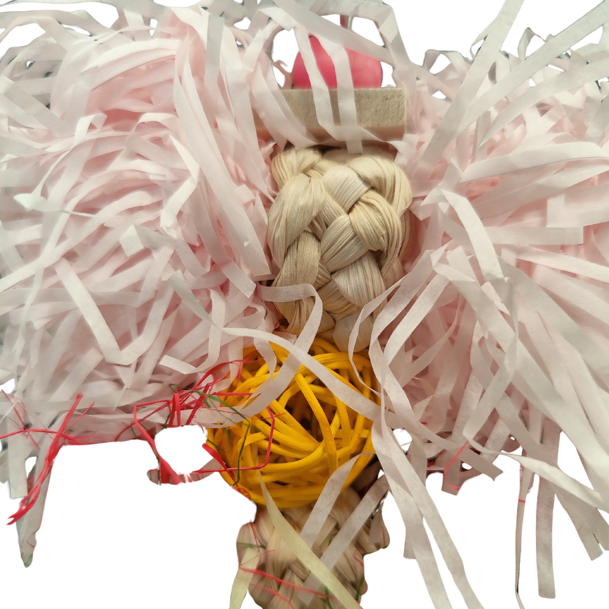 close up shaggy cane balls