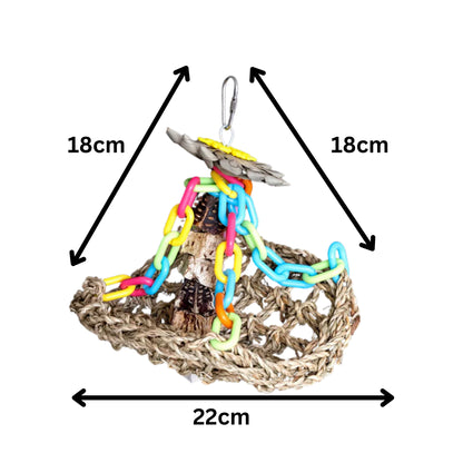 Small Tower Mat Bird Toy