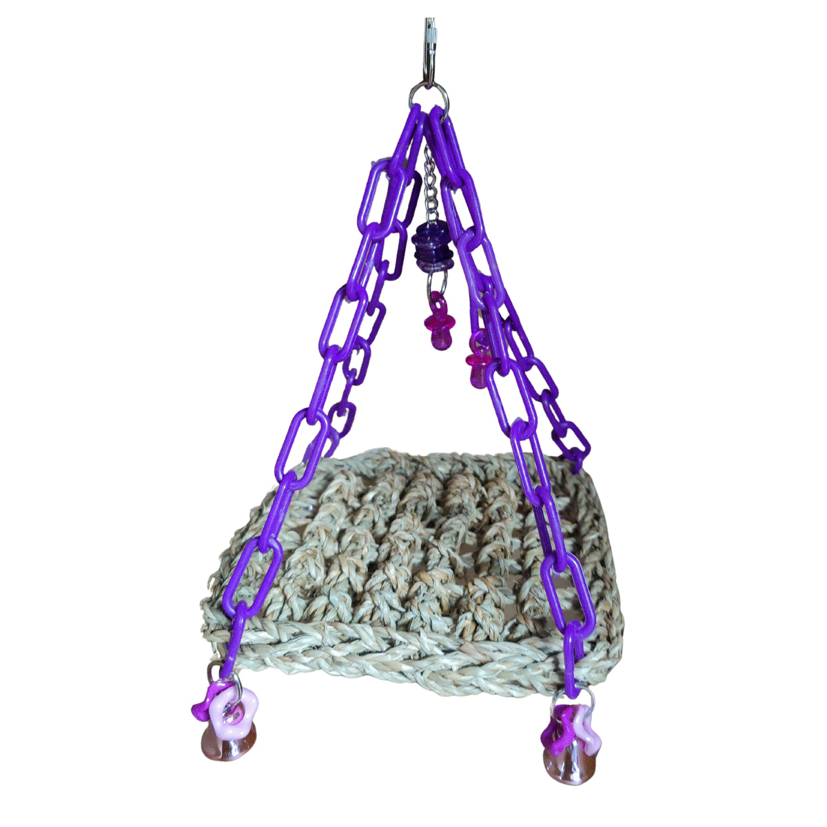 Small Hanging Mat Bird Toy Lou Lou Bells Bird Toys