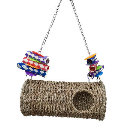 Smaller Hanging Tunnel Bird Toy Lou Lou Bells Bird Toys