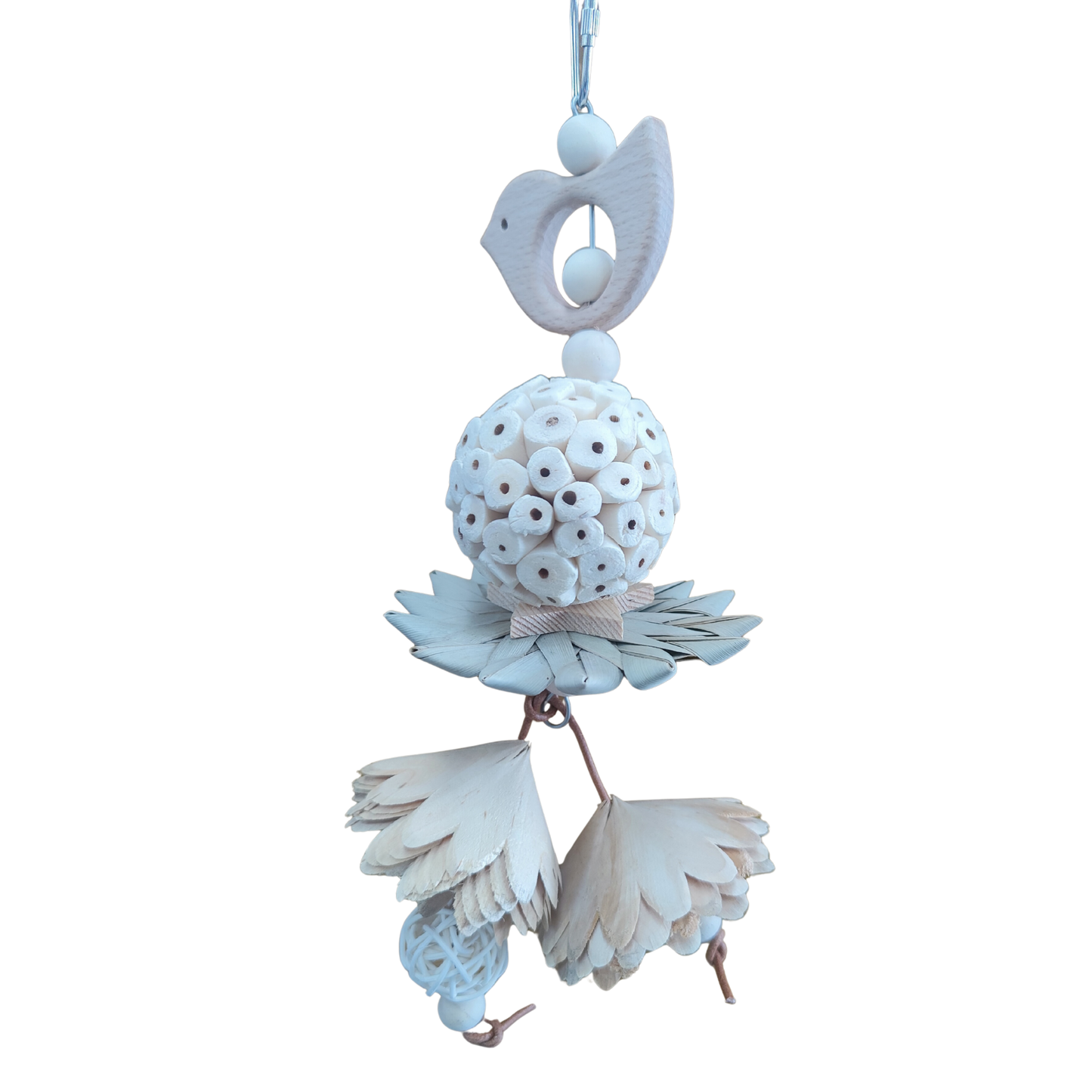 natural parts sola ball and bird bird toy