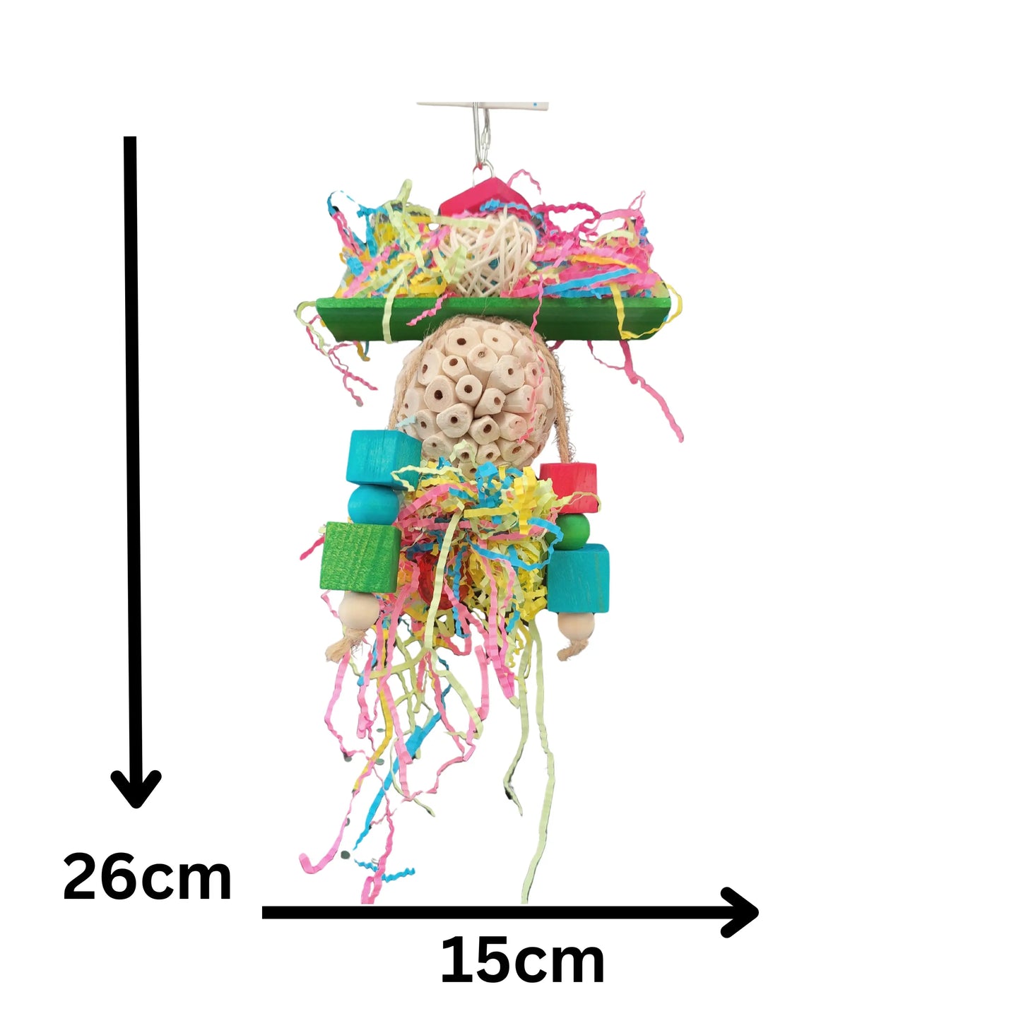 measurements of the sola jellyfish bird toy
