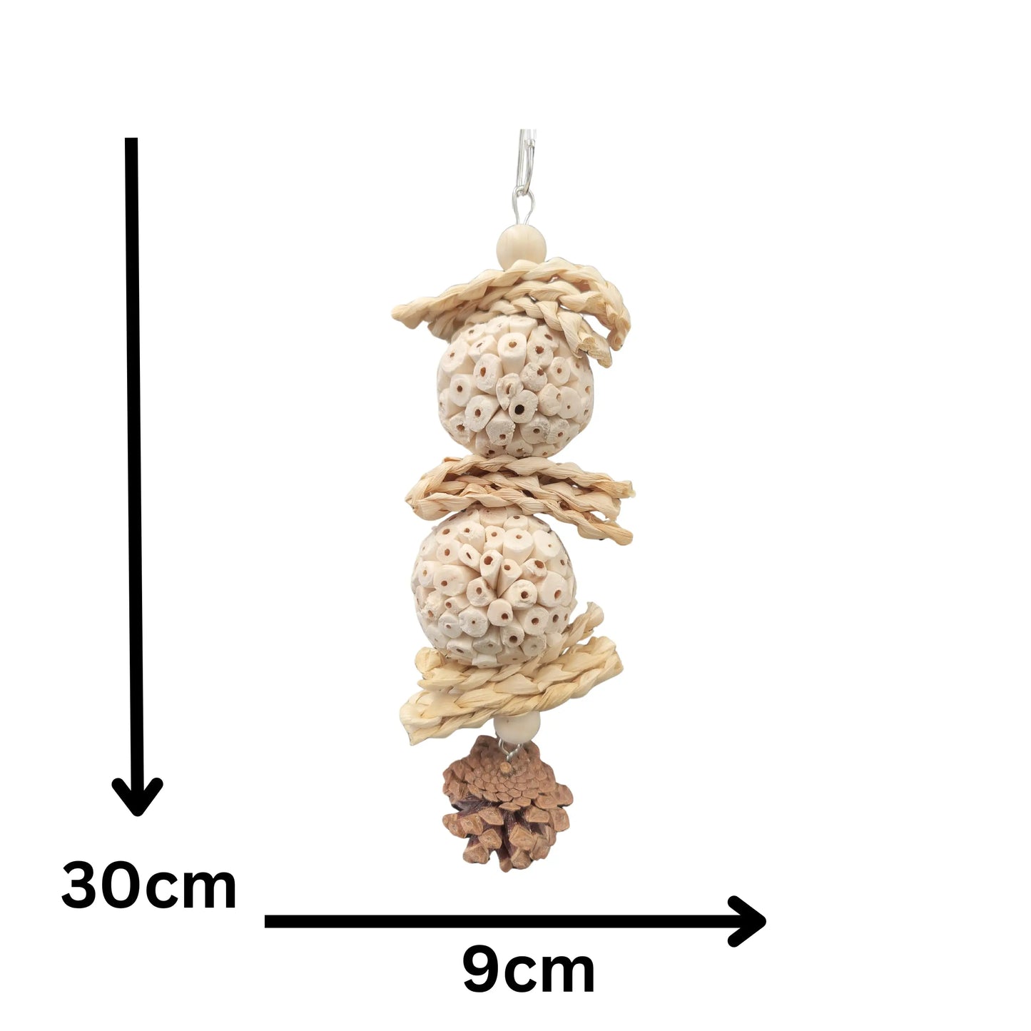 measurements of the solapine bird toy