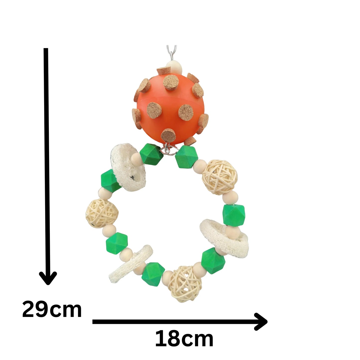 Space Odyssey Bird Toy Lou Lou Bells Bird Toys