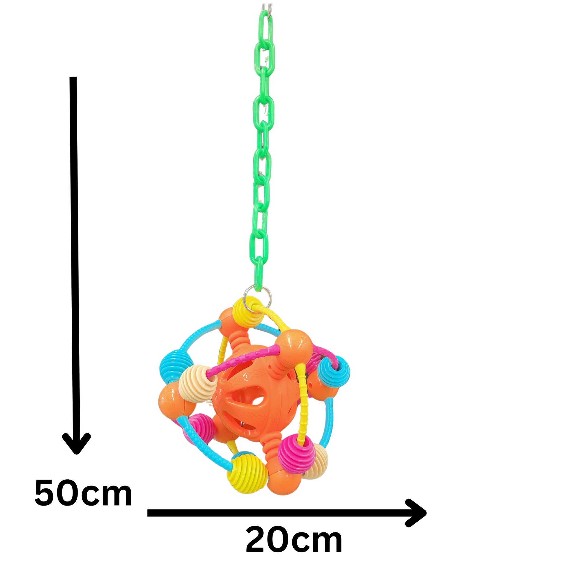 measurements of the space odyssey ball bird toy