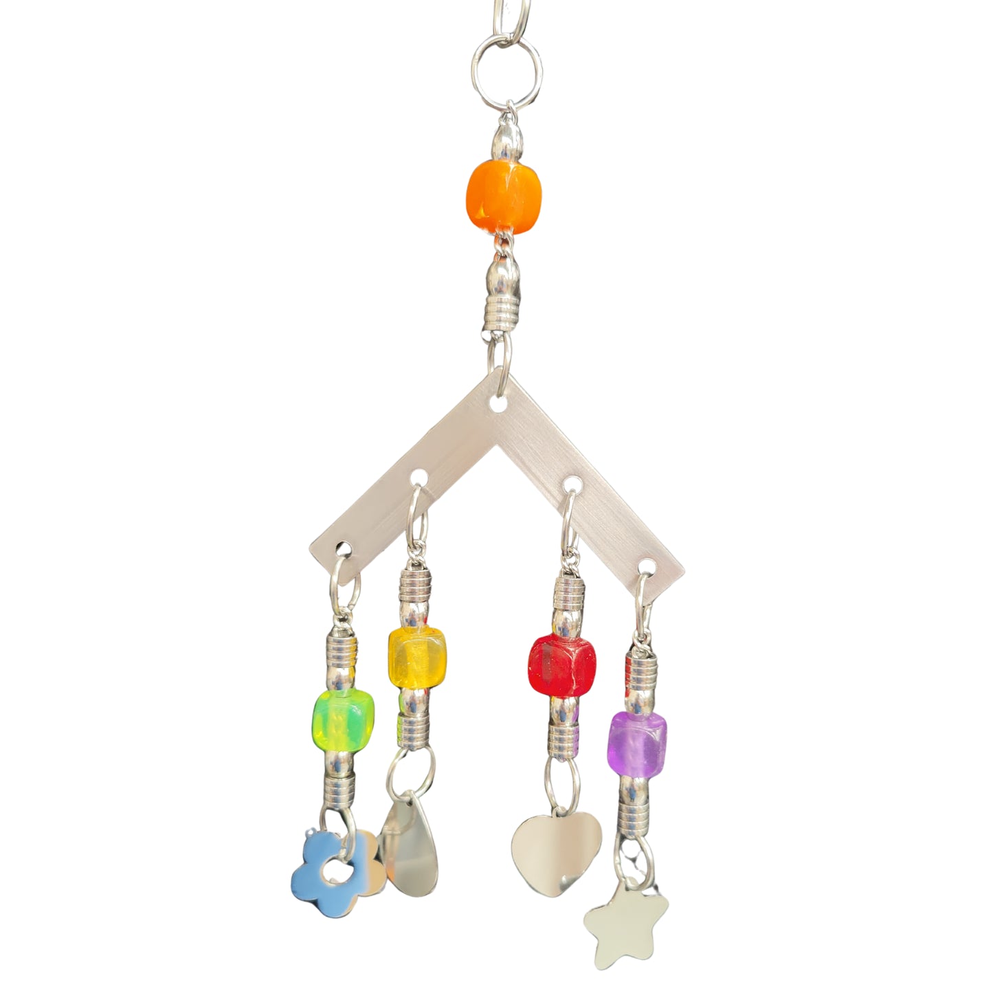 good quality stainless steel beads and shapes bird toy