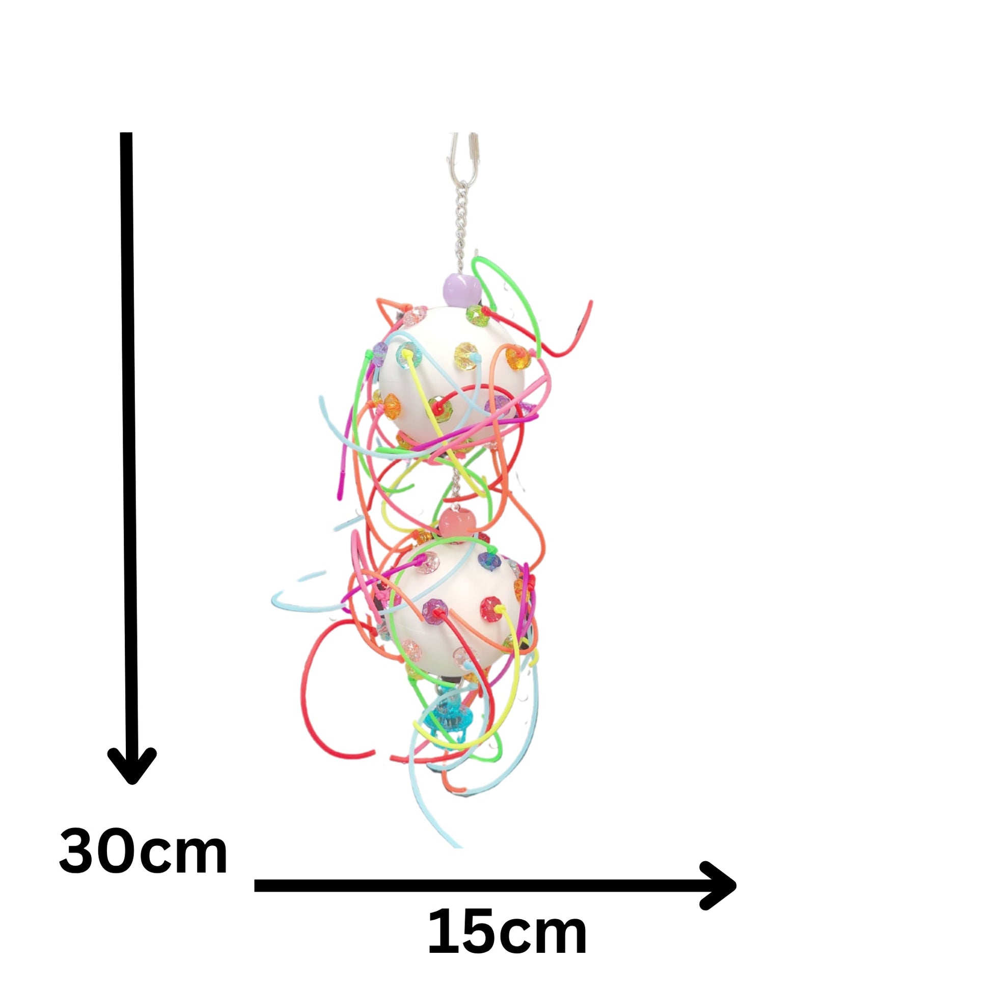Stringy Balls Bird Toys Lou Lou Bells Bird Toys