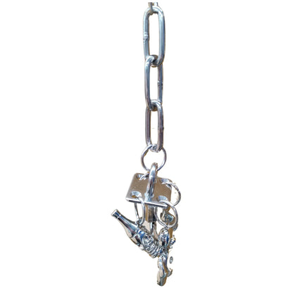 strong chain and cute charms bird toy