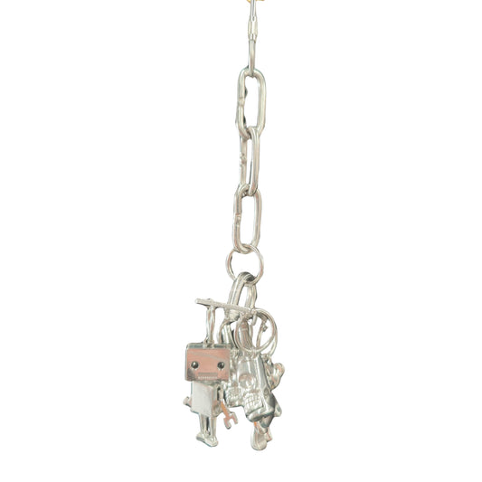 stainless steel strong but cute bird toy