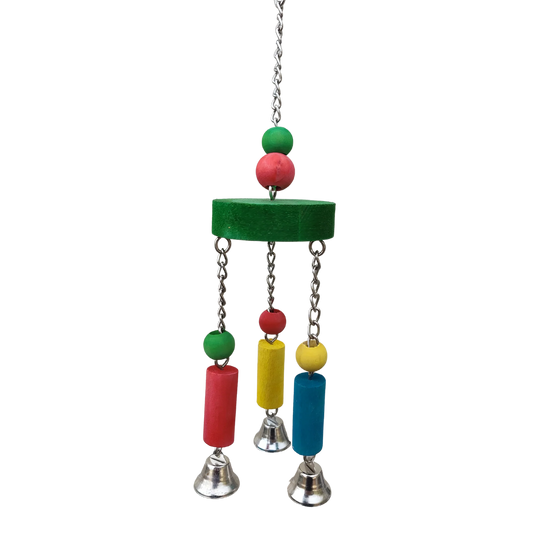 Three Bells Bird Toys