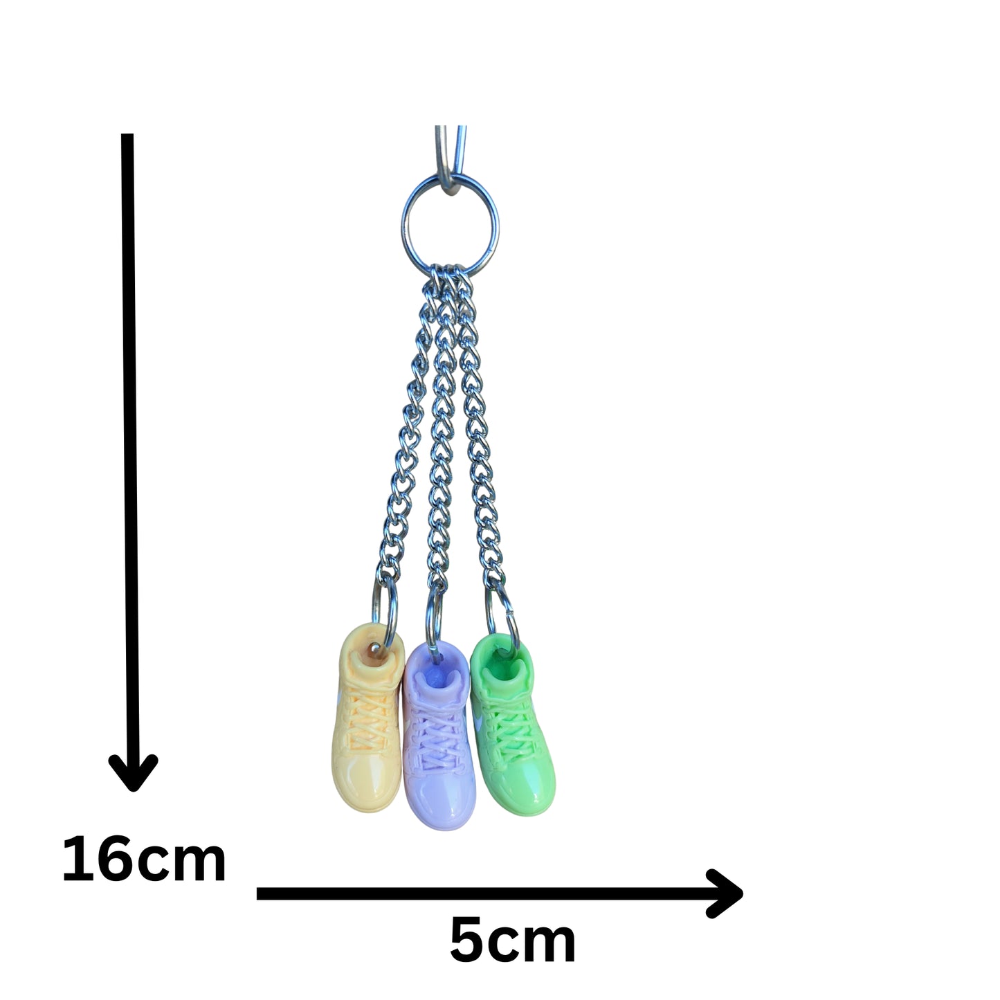 measurements of triple kicks bird toy