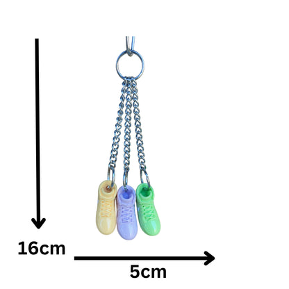 measurements of triple kicks bird toy