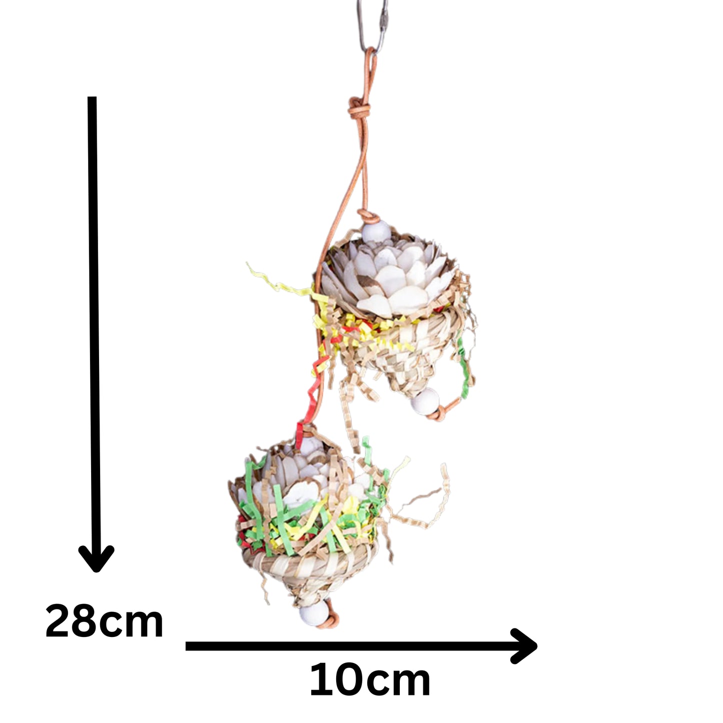 Two Roses Bird Toy