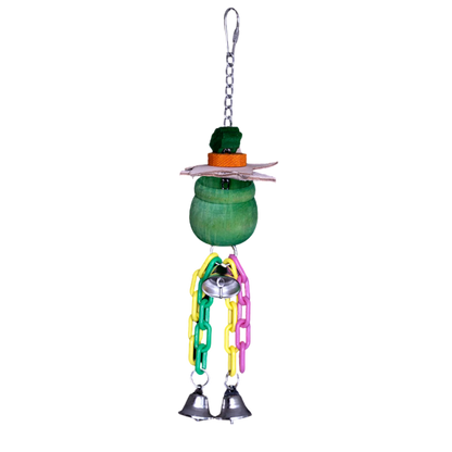 Witches Couldron Bird Toy Lou Lou Bells Bird Toys
