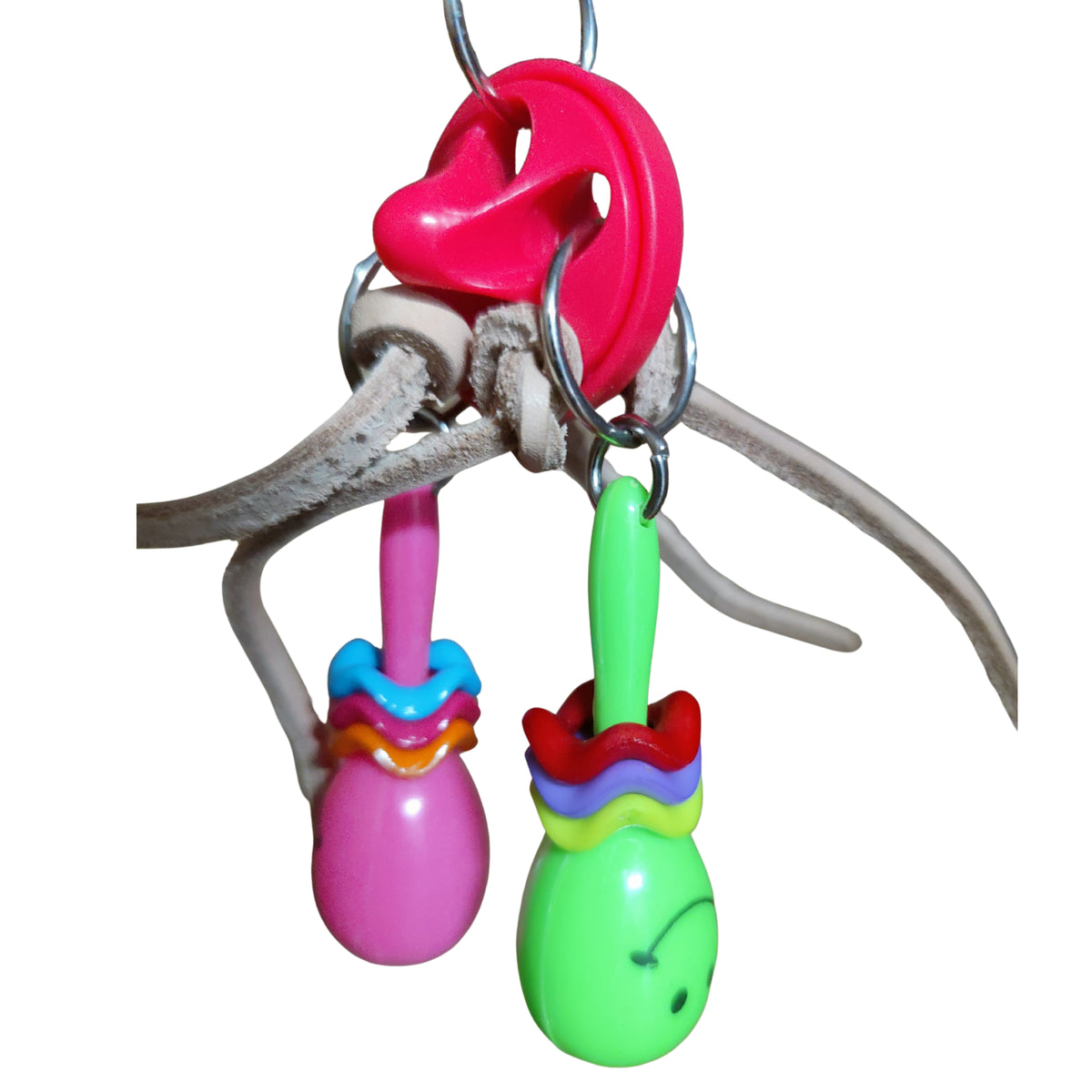 Wiggle and Shake Bird Toy Lou Lou Bells Bird Toys