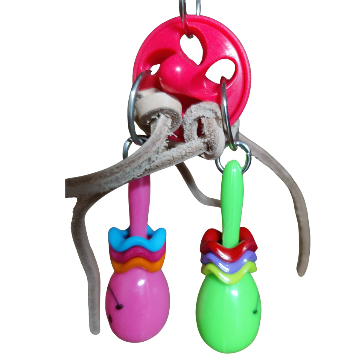 Wiggle and Shake Bird Toy Lou Lou Bells Bird Toys