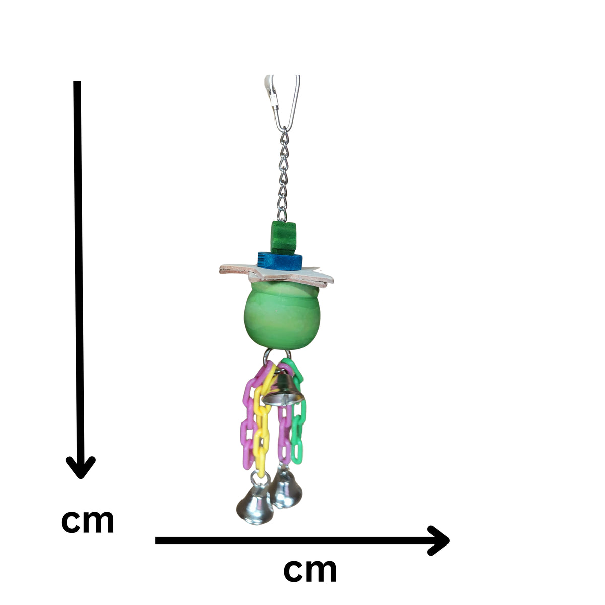Witches Couldron Bird Toy Lou Lou Bells Bird Toys