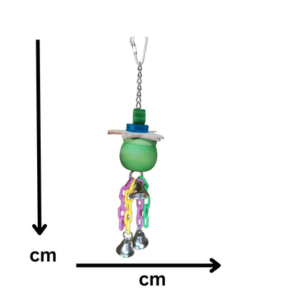 Witches Couldron Bird Toy Lou Lou Bells Bird Toys