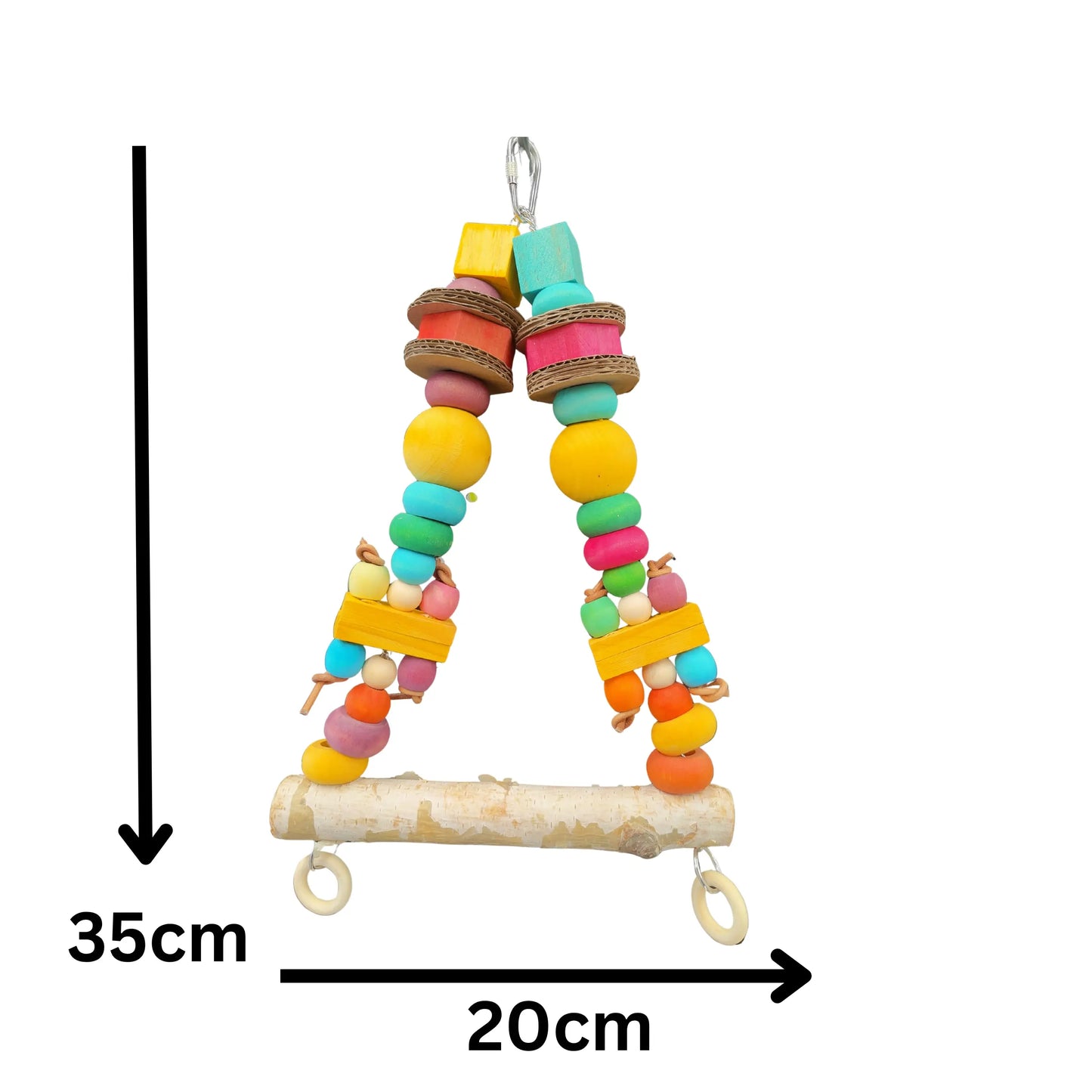 measurements of the wood ball swing