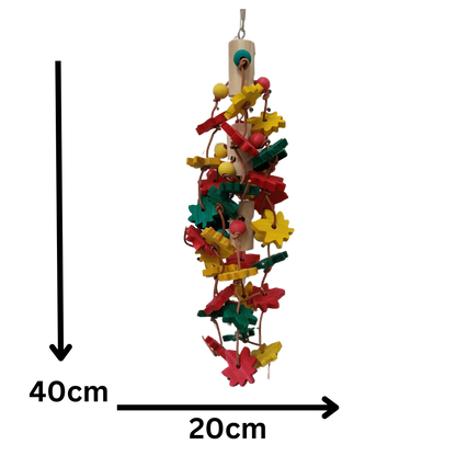 Lots Leaves Bird Toy
