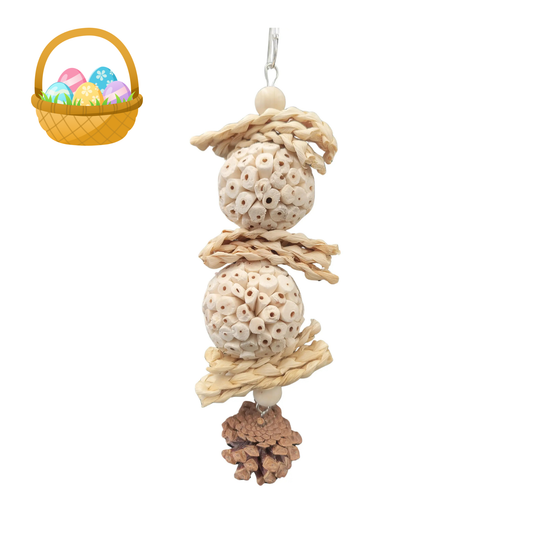 SolaPine Bird Toy Lou Lou Bells Bird Toys
