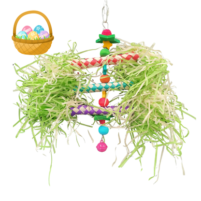 Fluffy Arms Bird Toy Lou Lou Bells Bird Toys