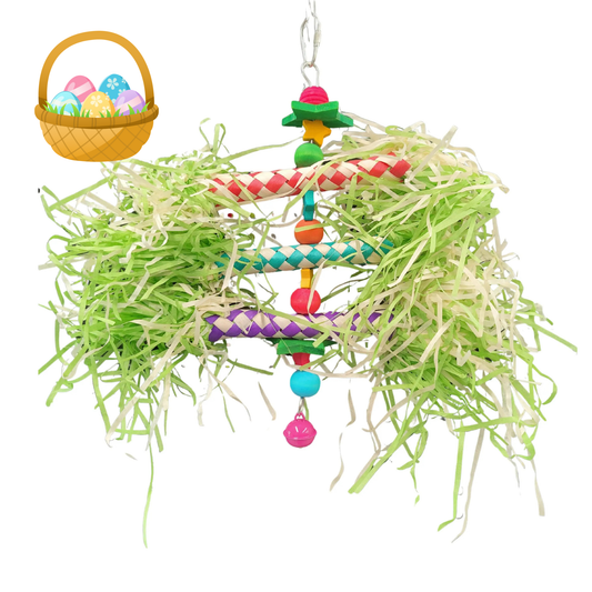 Fluffy Arms Bird Toy Lou Lou Bells Bird Toys