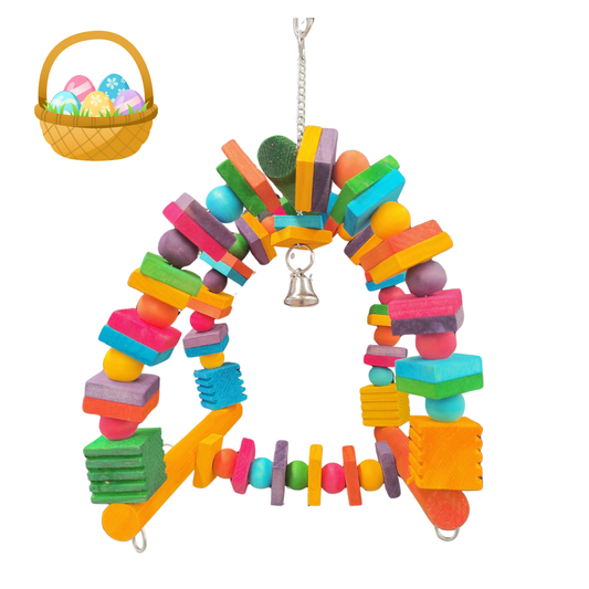 Arch Swing Bird Toy Lou Lou Bells Bird Toys