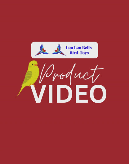 Stainless Steel Pull with Bell Bird Toy